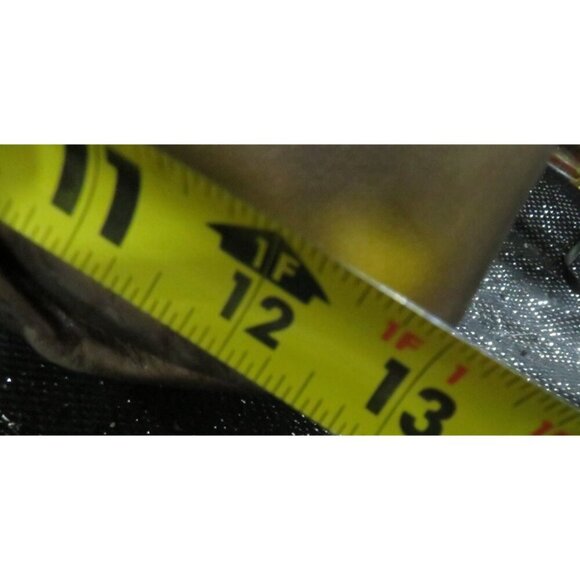 Coach Soho Metallic Gold Bronze Leather Pleated Carryall Handbag - Picture 11 of 12